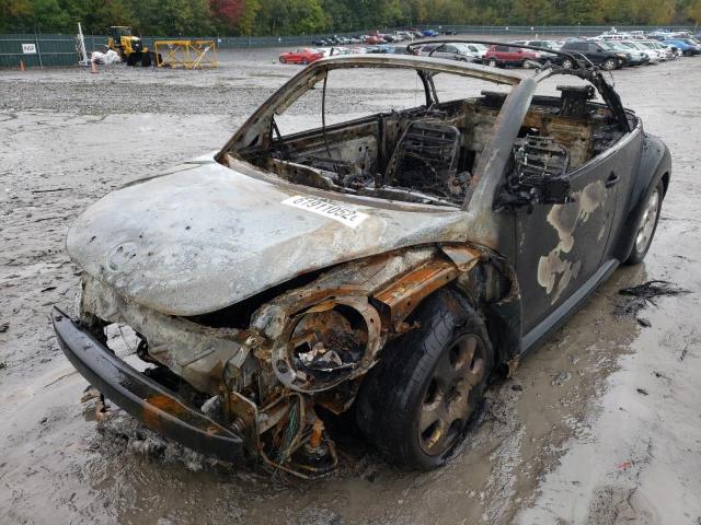 3VWCK21Y03M333353 - 2003 VOLKSWAGEN NEW BEETLE 烧焦的 照片 2