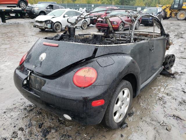 3VWCK21Y03M333353 - 2003 VOLKSWAGEN NEW BEETLE 烧焦的 照片 4