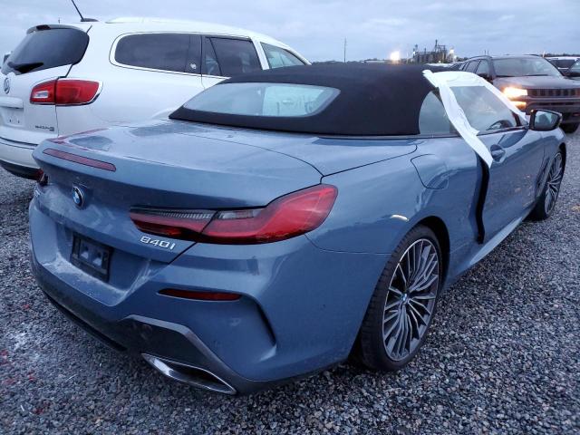 WBADZ4C08MCF24575 - 2021 BMW 840XI BLUE photo 4