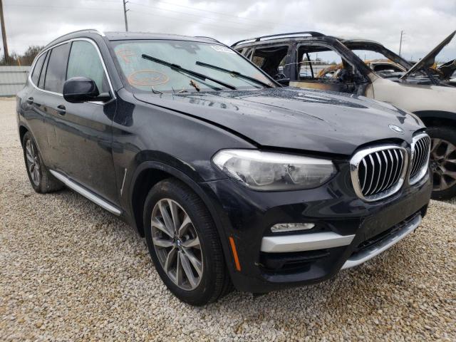 5UXTR9C51KLD97221 - 2019 BMW X3 XDRIVE3 BLACK photo 1