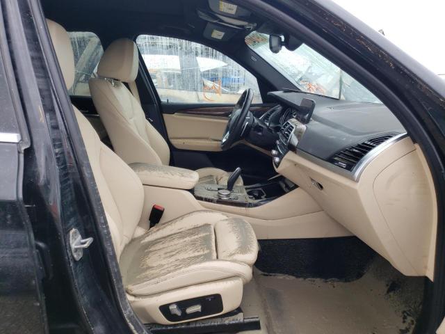 5UXTR9C51KLD97221 - 2019 BMW X3 XDRIVE3 BLACK photo 5
