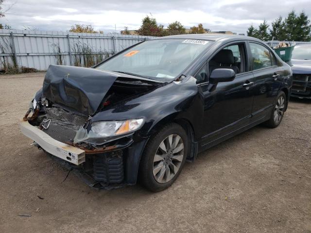 2HGFA1F00AH009896 - 2010 HONDA CIVIC EXL Qara foto 2