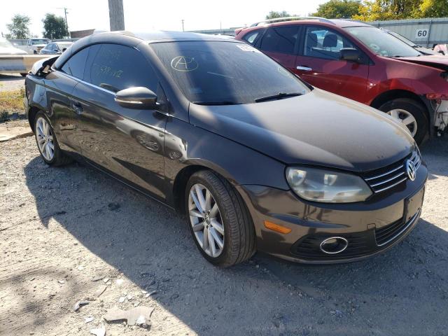WVWBW7AH6CV003156 - 2012 VOLKSWAGEN EOS KOMFOR 黑色 照片 1