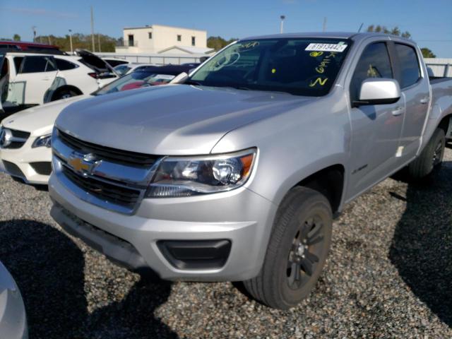 1GCGSCEN7J1323083 - 2018 CHEVROLET COLORADO L SILVER photo 2