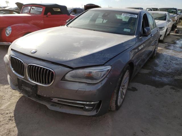 WBAYB6C57ED224399 - 2014 BMW 750 XI GRAY photo 2