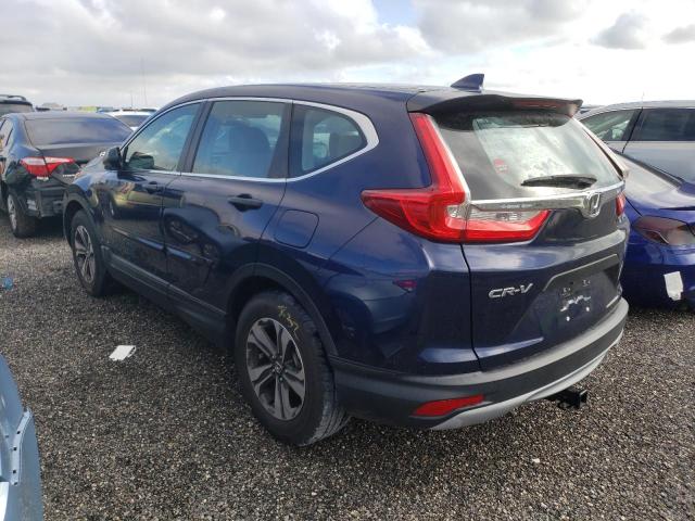 2HKRW5H32JH403046 - 2018 HONDA CR-V LX BLUE photo 3