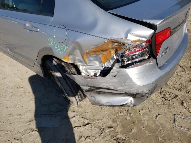 2HGFA1F63AH555855 - 2010 HONDA CIVIC LX-S Ağ foto 9