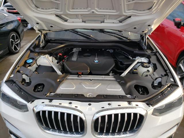 5UXTR9C50KLE15773 - 2019 BMW X3 XDRIVE3 WHITE photo 7