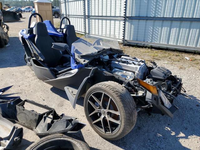 57XAAPHD2N8148796 - 2022 POLARIS SLINGSHOT BLUE photo 1