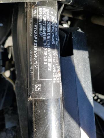 57XAAPHD2N8148796 - 2022 POLARIS SLINGSHOT BLUE photo 10