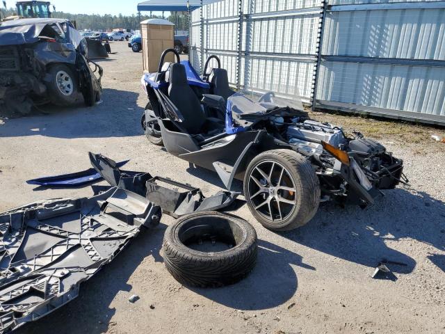 57XAAPHD2N8148796 - 2022 POLARIS SLINGSHOT BLUE photo 9