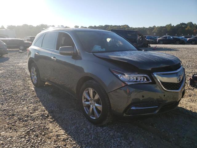 5FRYD4H99GB045952 - 2016 ACURA MDX ADVANC GRAY photo 1