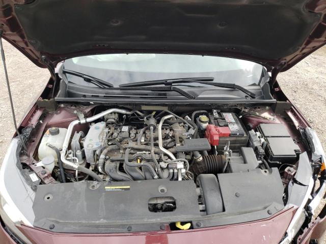 3N1AB8CV9MY211362 - 2021 NISSAN SENTRA SV MAROON photo 7