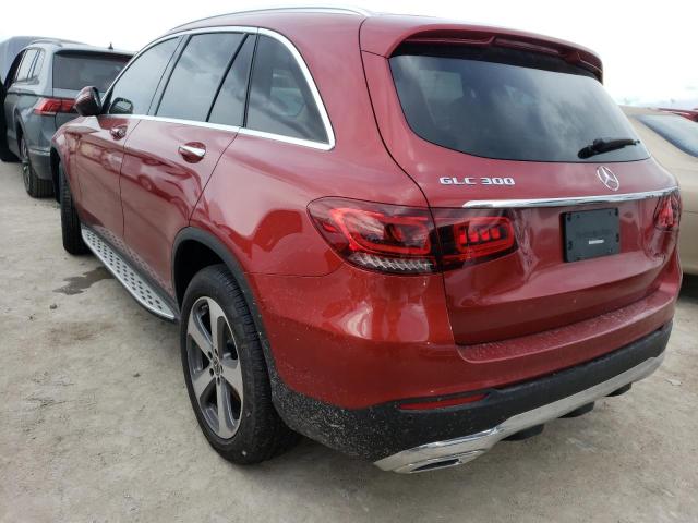 W1N0G8DB0NV339897 - 2022 MERCEDES-BENZ GLC 300 RED photo 3