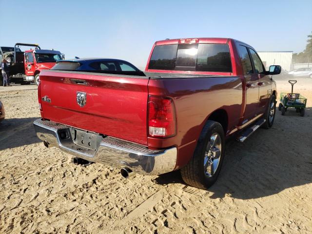 1C6RR6GT6ES324704 - 2014 RAM 1500 SLT RED photo 4