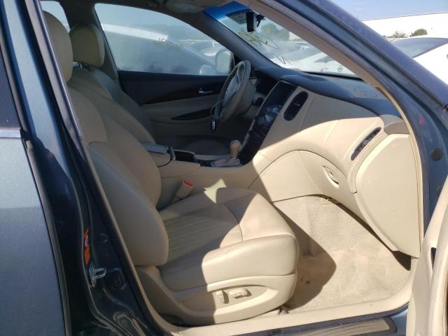 JNKAJ09E48M303477 - 2008 INFINITI EX35 BASE Կապույտ լուսանկար 5