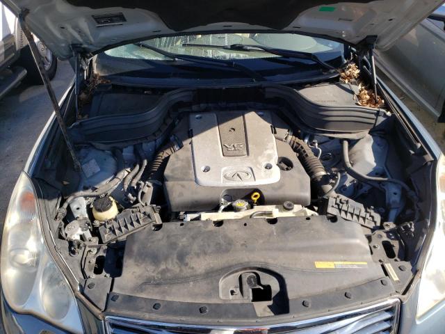 JNKAJ09E48M303477 - 2008 INFINITI EX35 BASE Կապույտ լուսանկար 7