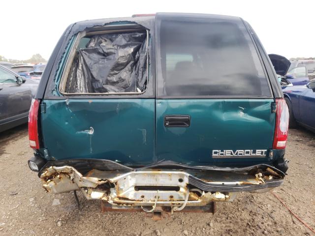 1GNFK16R0VJ438638 - 1997 CHEVROLET SUBURBAN K TEAL photo 9