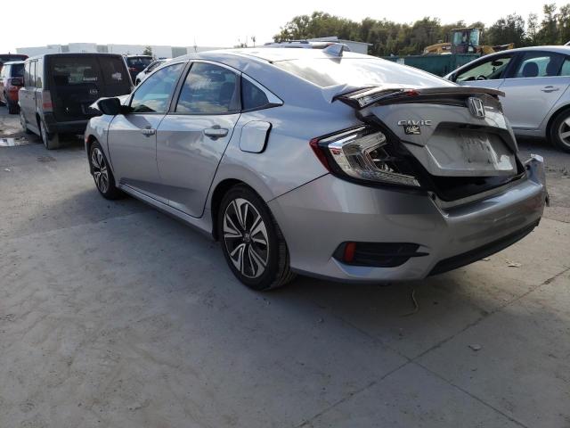 2HGFC1F71HH650363 - 2017 HONDA CIVIC EXL Srebrny zdjęcie 3