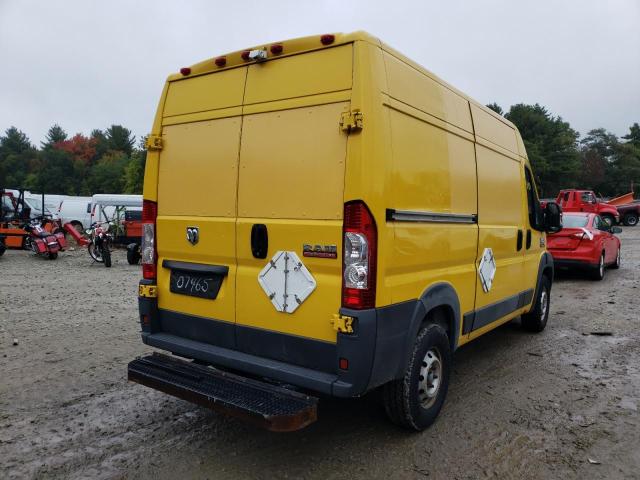 3C6TRVBG7EE107465 - 2014 RAM PROMASTER 黄色 照片 4