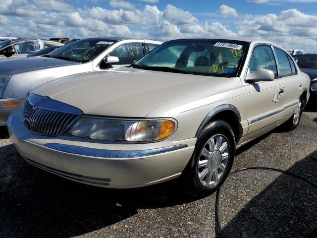 1LNHM97V2XY711641 - 1999 LINCOLN CONTINENTA BEIGE photo 2