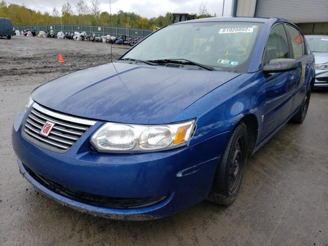 1G8AJ52F15Z152818 - 2005 SATURN ION LEVEL BLUE photo 2