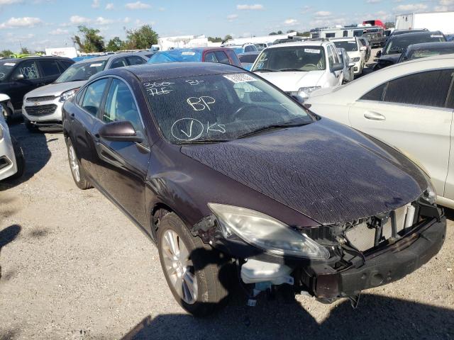 1YVHZ8CH3A5M42505 - 2010 MAZDA 6 I MAROON photo 1