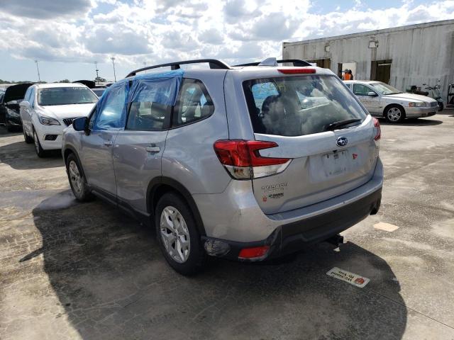 JF2SKACC3KH570224 - 2019 SUBARU FORESTER SILVER photo 3