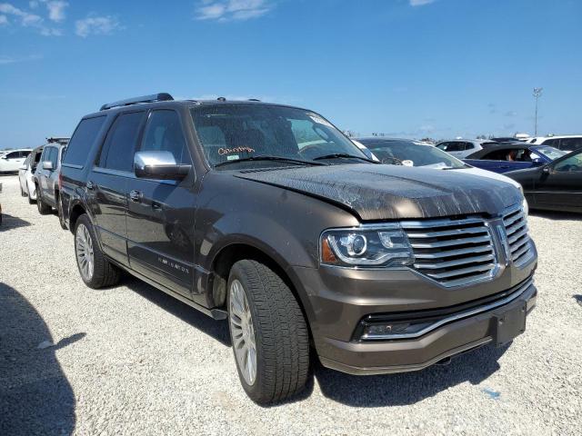 5LMJJ2JT5GEL08373 - 2016 LINCOLN NAVIGATOR 棕色 照片 1