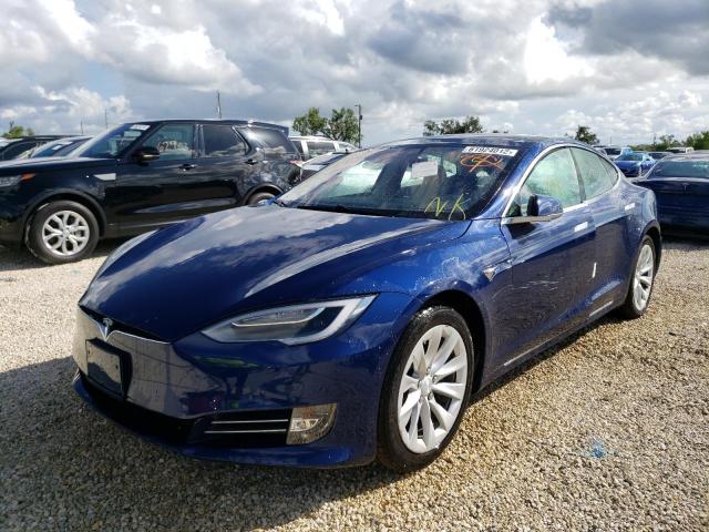 5YJSA1E16GF170355 - 2016 TESLA MODEL S Mavi foto 2