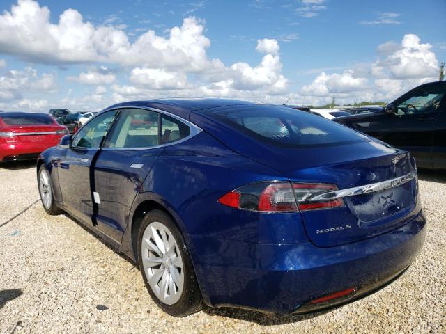 5YJSA1E16GF170355 - 2016 TESLA MODEL S Mavi foto 3