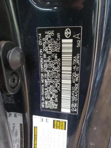 JTKJF5C76F3095236 - 2015 TOYOTA SCION TC BLACK photo 10