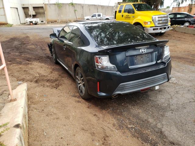 JTKJF5C76F3095236 - 2015 TOYOTA SCION TC BLACK photo 3