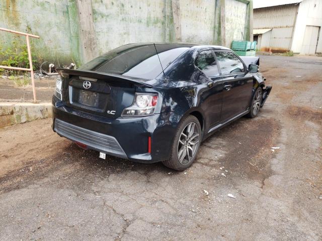 JTKJF5C76F3095236 - 2015 TOYOTA SCION TC BLACK photo 4