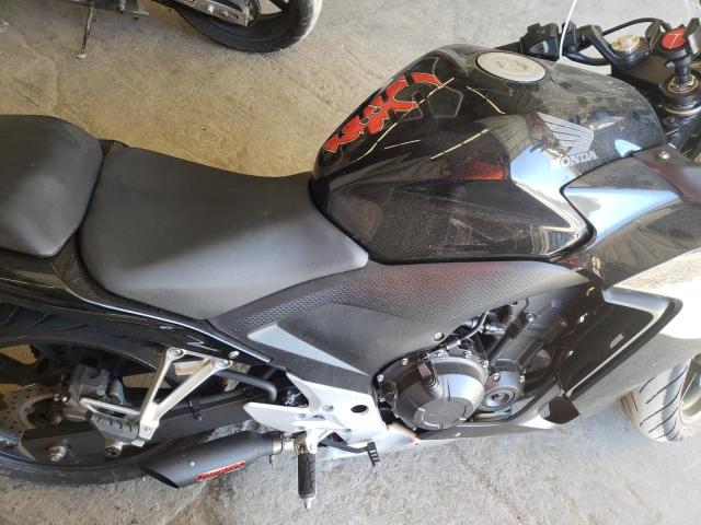 MLHPC4469E5102349 - 2014 HONDA CBR500 R BLACK photo 5