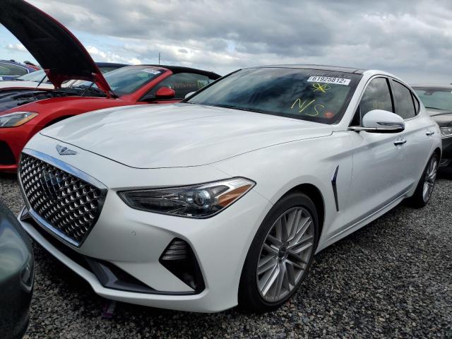 KMTG34LA6LU059876 - 2020 GENESIS G70 ELITE WHITE photo 2