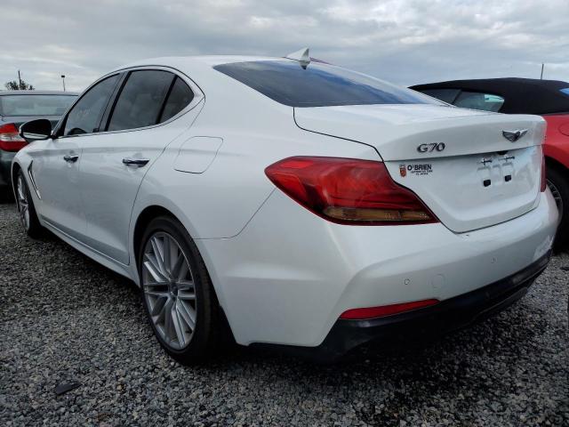 KMTG34LA6LU059876 - 2020 GENESIS G70 ELITE WHITE photo 3