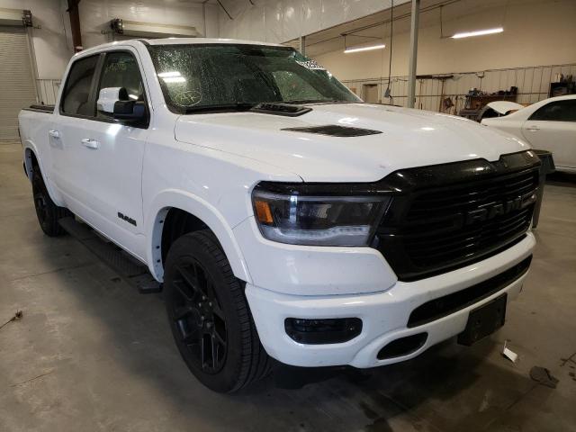 1C6SRFJT7LN376185 - 2020 RAM 1500 LARAM WHITE photo 1