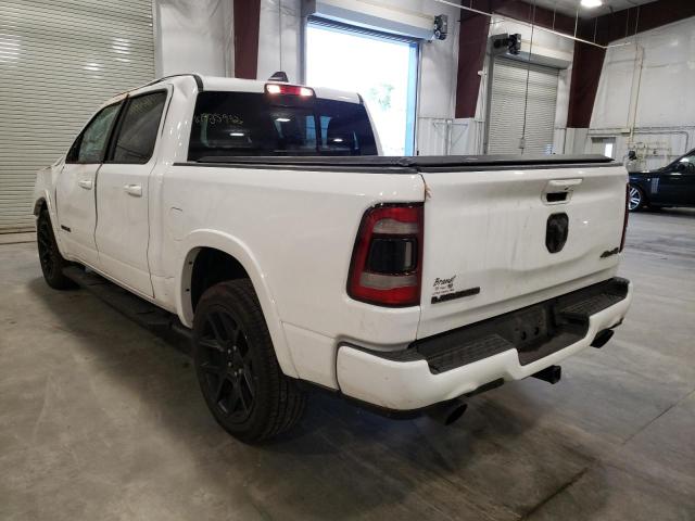 1C6SRFJT7LN376185 - 2020 RAM 1500 LARAM WHITE photo 3