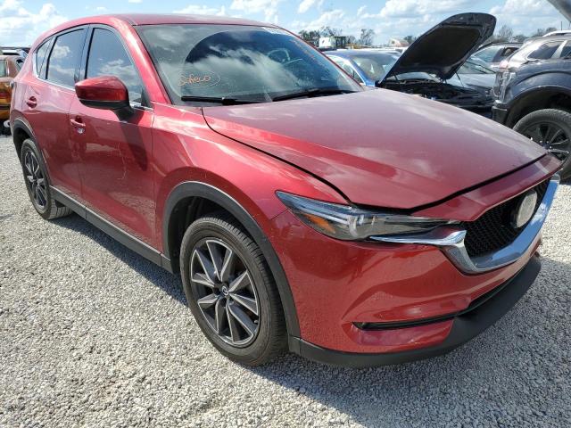 JM3KFADL5H0174702 - 2017 MAZDA CX-5 GRAND RED photo 1