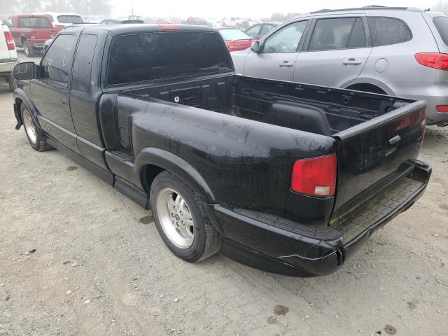 1GCCS19W628106400 - 2002 CHEVROLET S TRUCK S1 BLACK photo 3