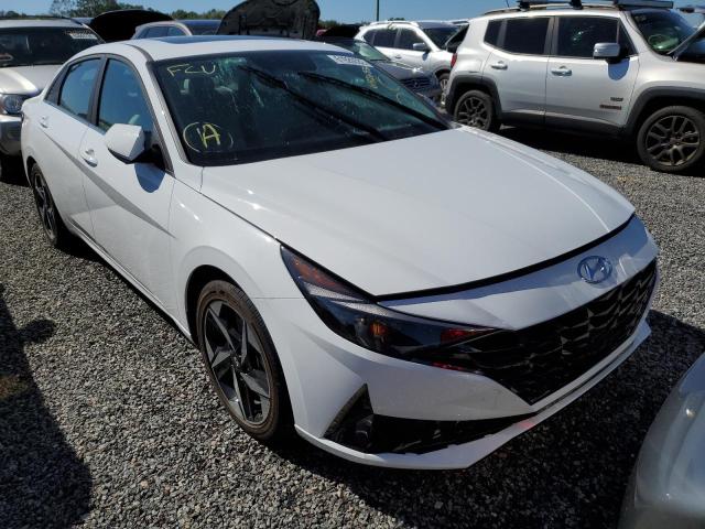 KMHLN4AJ8NU027374 - 2022 HYUNDAI ELANTRA LI WHITE photo 1