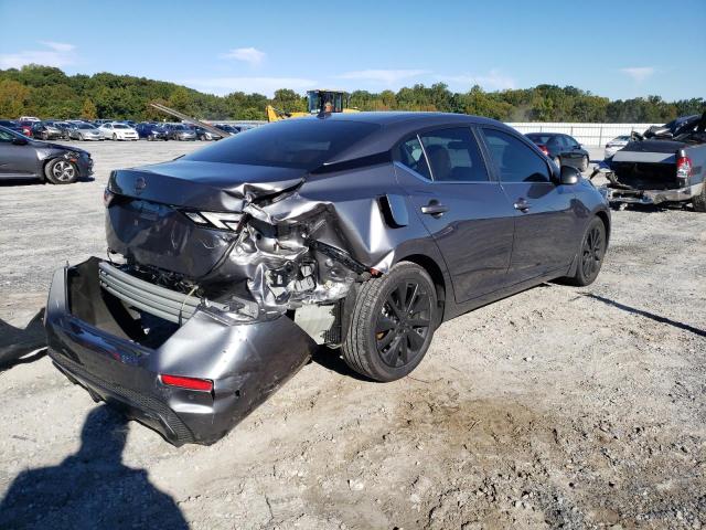 3N1AB8CV0NY259477 - 2022 NISSAN SENTRA SV CHARCOAL photo 4