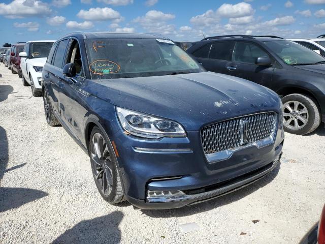 5LM5J7XC3LGL14015 - 2020 LINCOLN AVIATOR RE 青色 照片 1