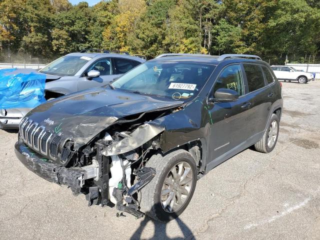 1C4PJLDS1EW261196 - 2014 JEEP CHEROKEE L GRAY photo 2