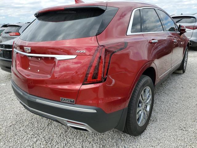 1GYKNCRSXMZ218412 - 2021 CADILLAC XT5 PREMIU RED photo 4