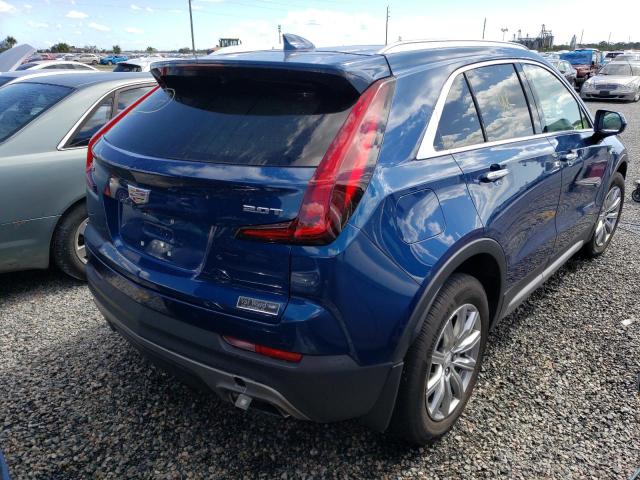 1GYFZCR44KF203698 - 2019 CADILLAC XT4 PREMIU BLUE photo 4