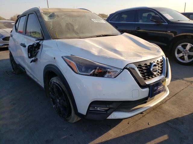 3N1CP5DV3LL574596 - 2020 NISSAN KICKS SR WHITE photo 1