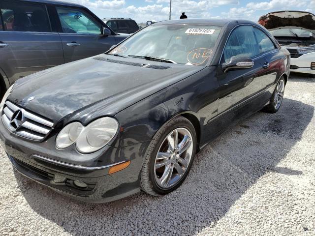 WDBTJ56J36F175841 - 2006 MERCEDES-BENZ CLK 350 BLACK photo 2