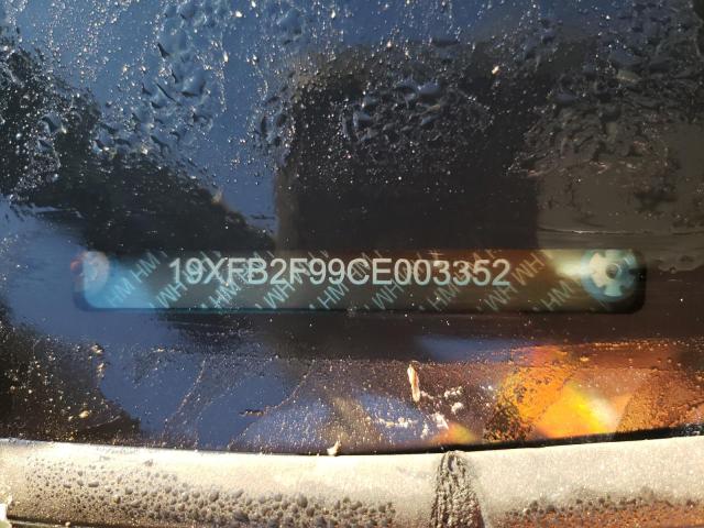 19XFB2F99CE003352 - 2012 HONDA CIVIC EXL Boz foto 10